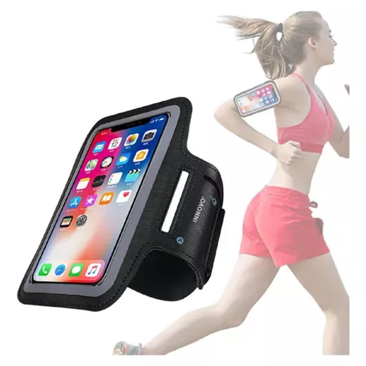 GENERICO - Brazalete Para Celular Deportivo Running Gym Deportivo