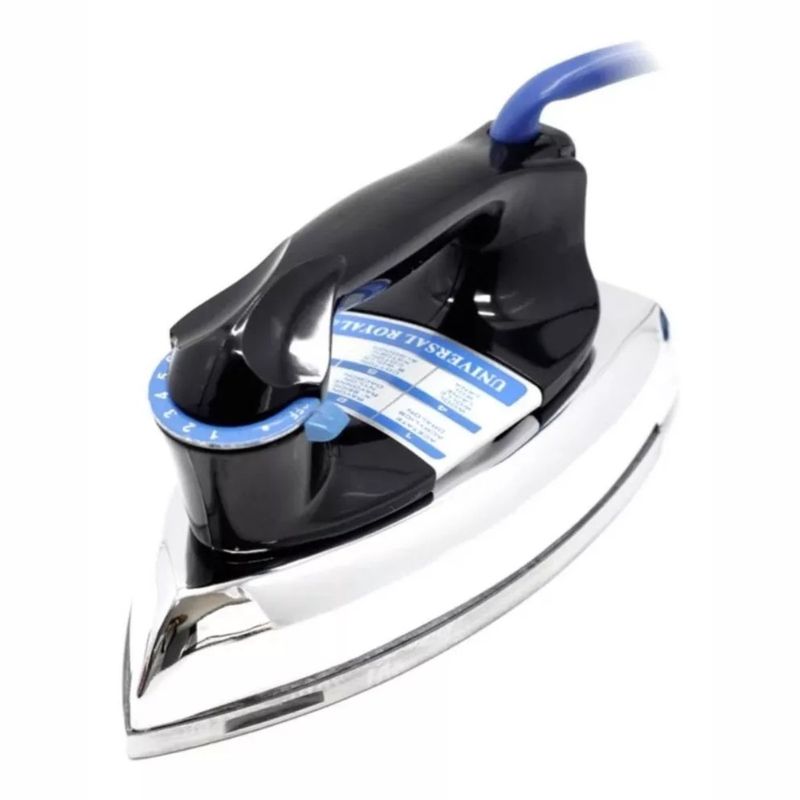 UNIVERSAL ROYAL - Plancha Para Ropa Automática Universal Royal Iu-78 Color Negro 120V