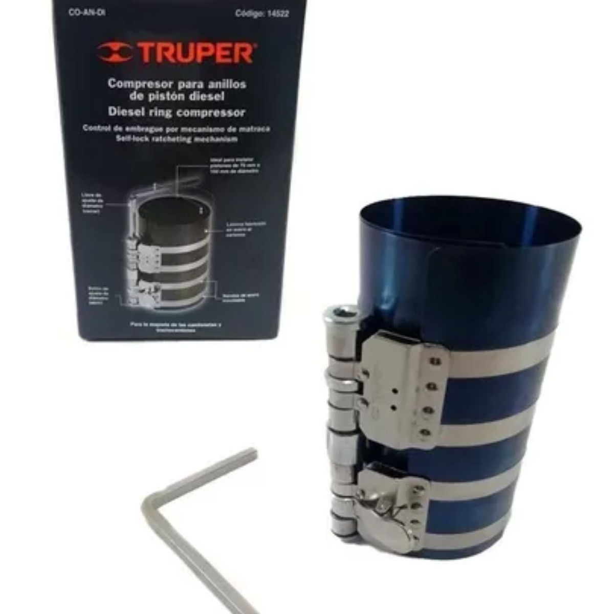 TRUPER - Compresor Sierra Anillos De Pistón Para Diesel Truper