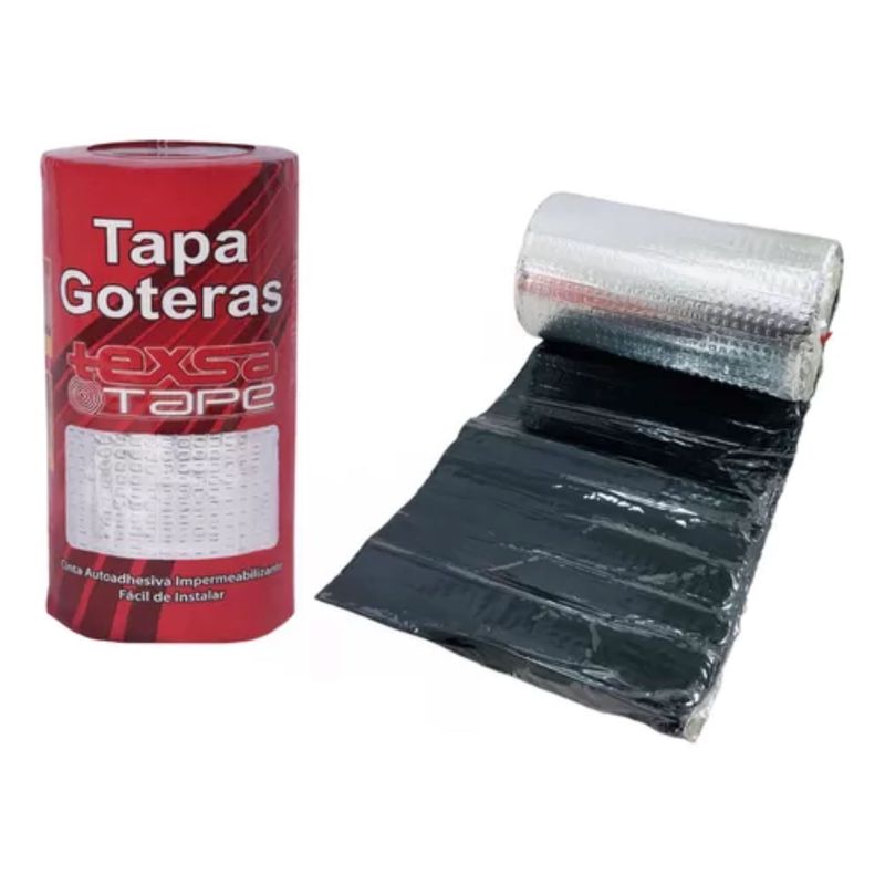 TEXSA - Cinta Texsa Tapagoteras Impermeabilizante 25cm X 5mt