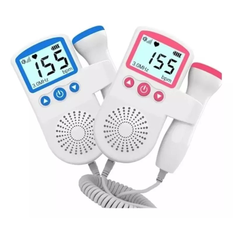 GENERICO - Doppler Fetal Lcd Ultrasónico Frecuencia Cardiaca Embarazo