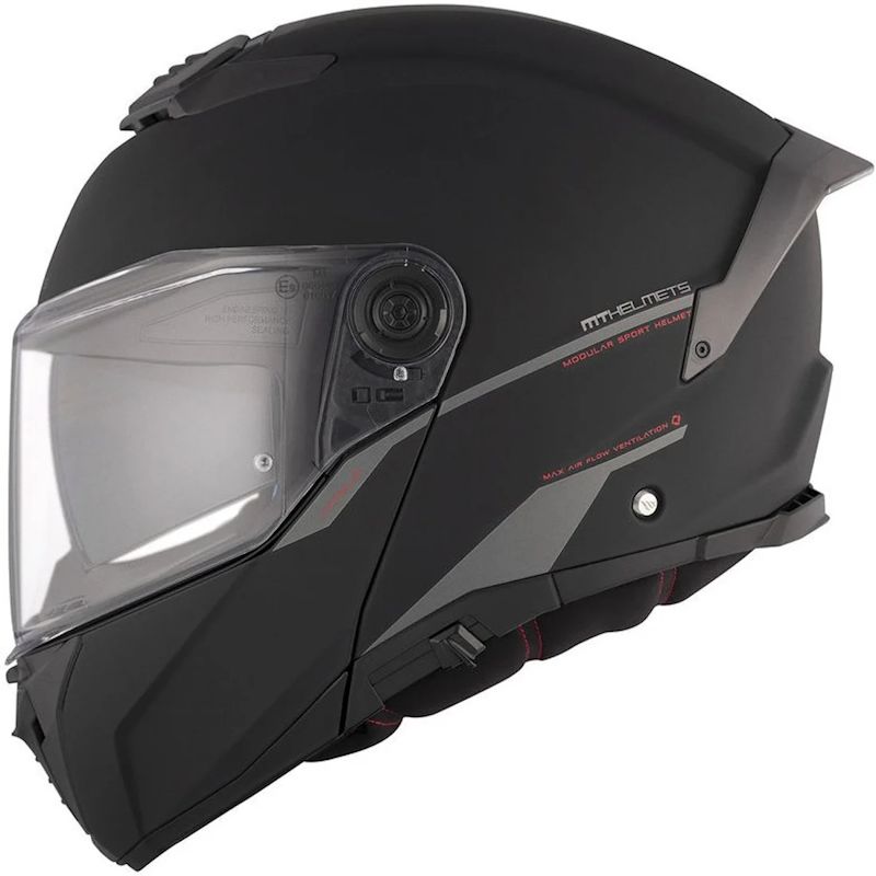 MT HELMETS - CASCO MT HELMETS ATOM 2 SV A1 NEGRO MATE TALLA L