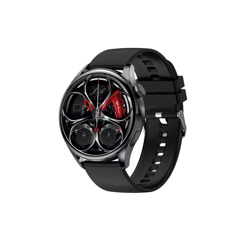 GENERICO - Reloj Inteligente Smartwatch Gt5 Nfc Siri Carga Inalámbrica