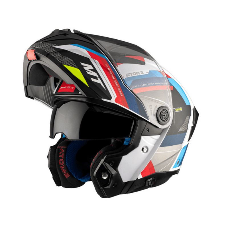 MT HELMETS - CASCO MT ATOM 2 SV BAST A0 BLANCO PERLA BRILLO TALLA S