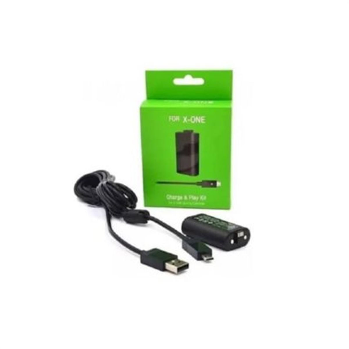 GENERICO - Kit Carga Y Juega Para Xbox One.