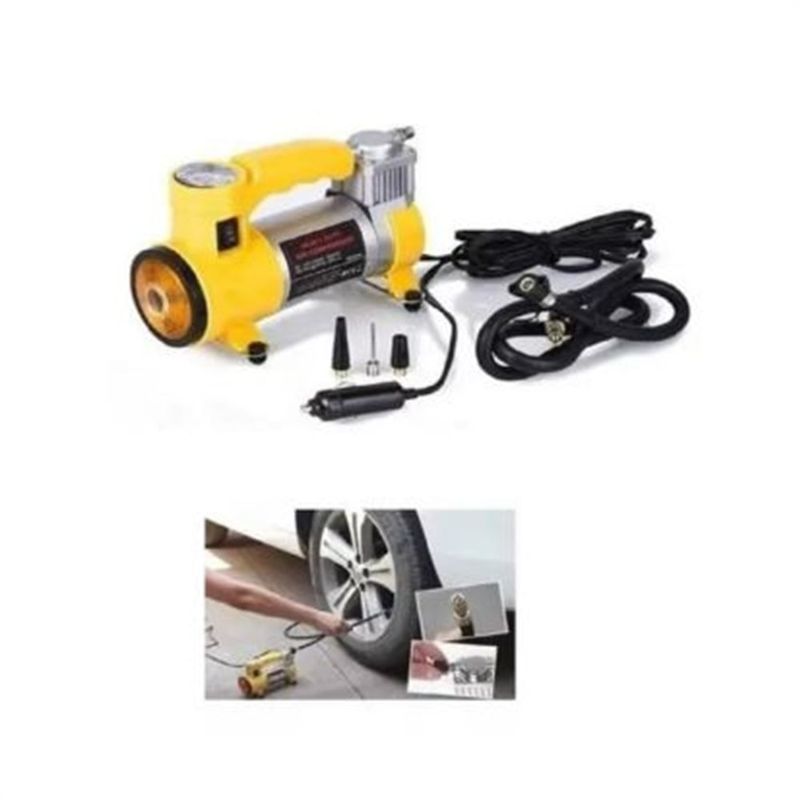 GENERICO - Compresor Inflador Aire Llanta Carro Moto Automático