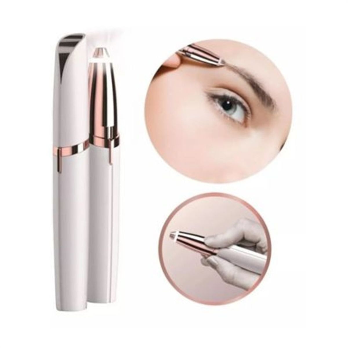 GENERICO - Depilador De Cejas Eléctrico Facial Recargable Flawless_.