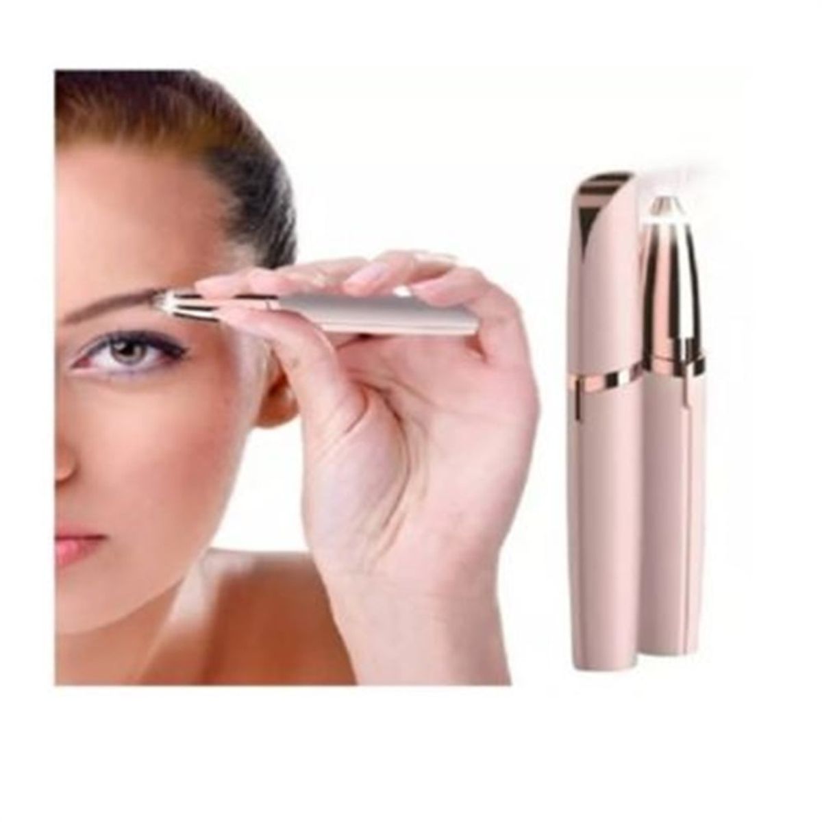 GENERICO - Depilador De Cejas Eléctrico Facial Recargable Flawless_.