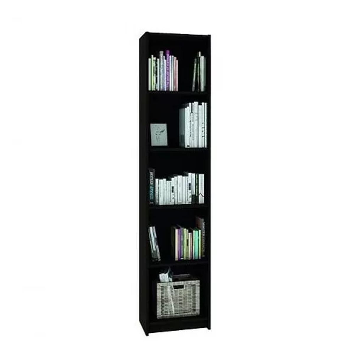 GENERICO - Mueble biblioteca organizador color wengue