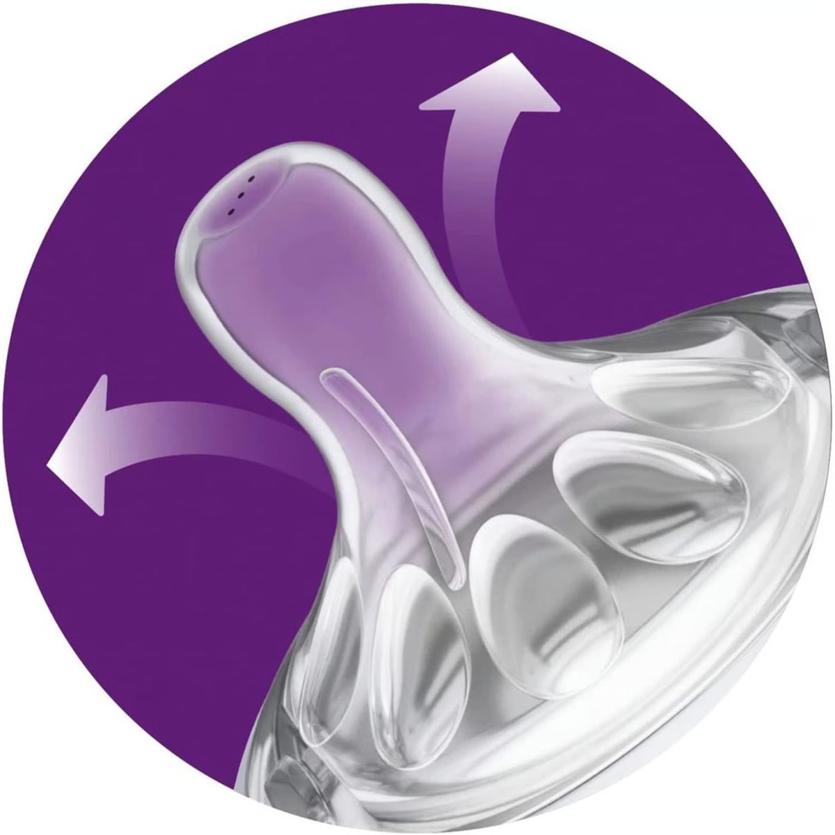 AVENT - Tetero Bebe Natural 2.0 De 9 Onzas Hipopótamo Avent