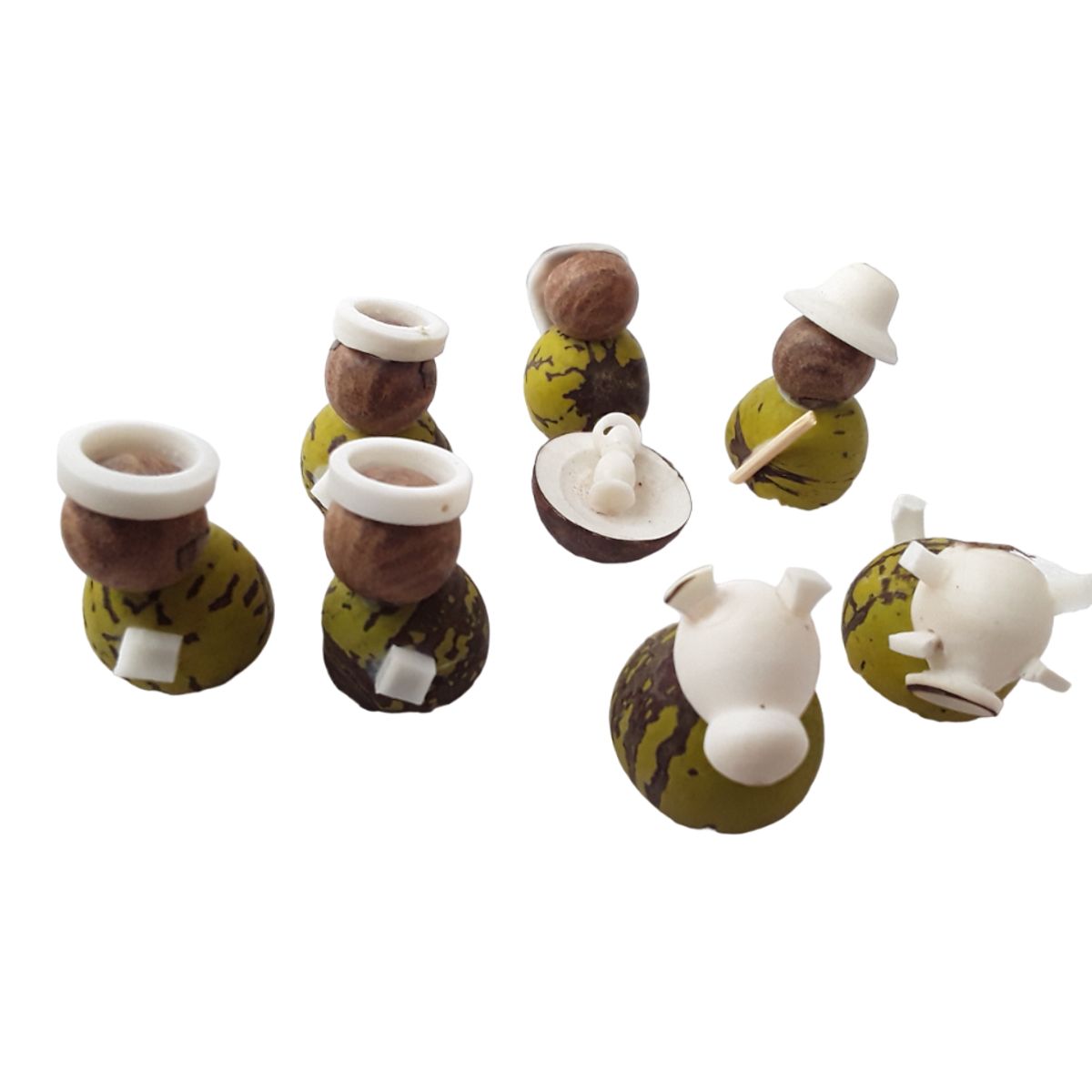 GENERICO - PESEBRE MINIATURA DE 8 PIEZAS DE 3 CMS DE ALTO