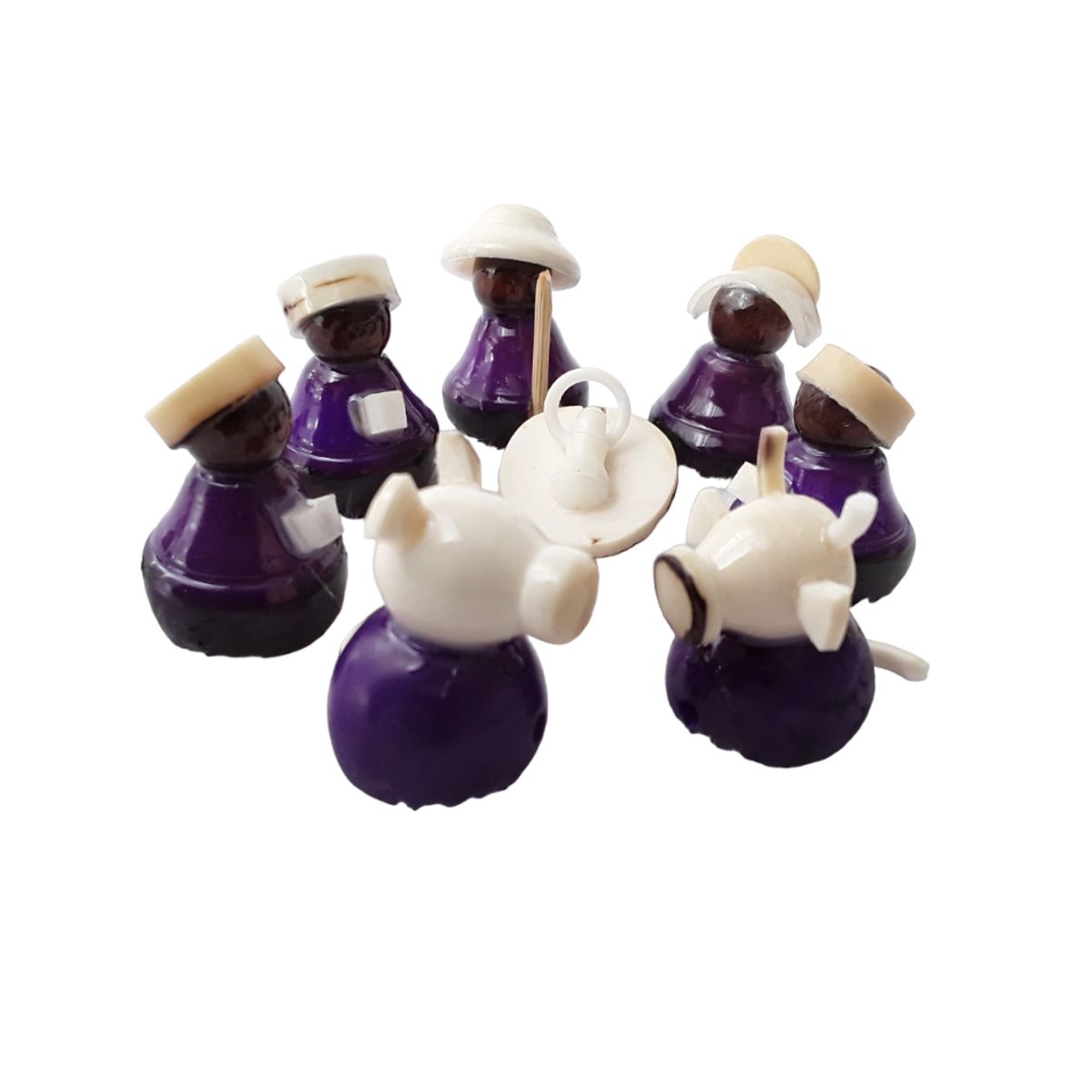 GENERICO - PESEBRE MINIATURA DE 8 PIEZAS DE 3 CMS DE ALTO