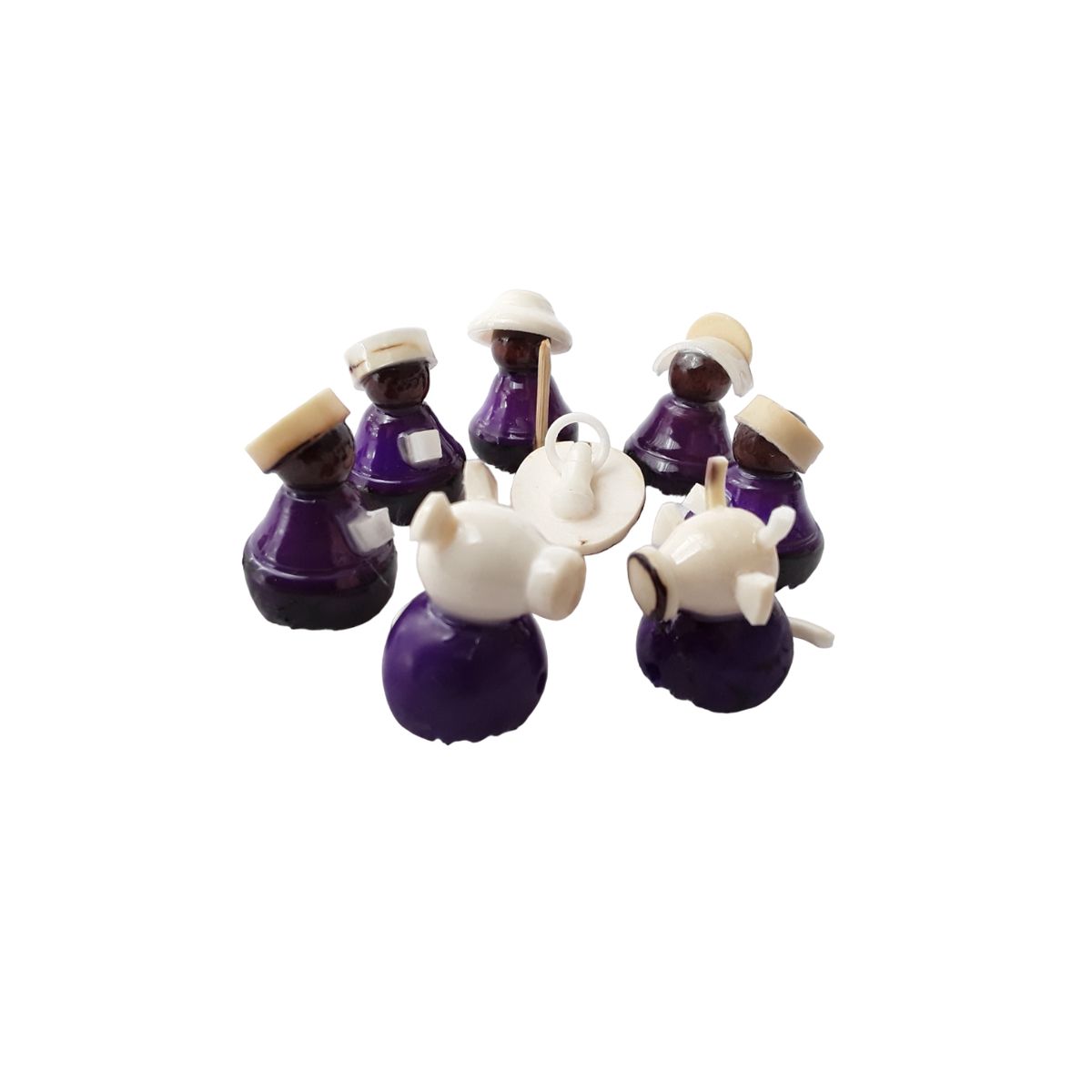 GENERICO - PESEBRE MINIATURA DE 8 PIEZAS DE 3 CMS DE ALTO