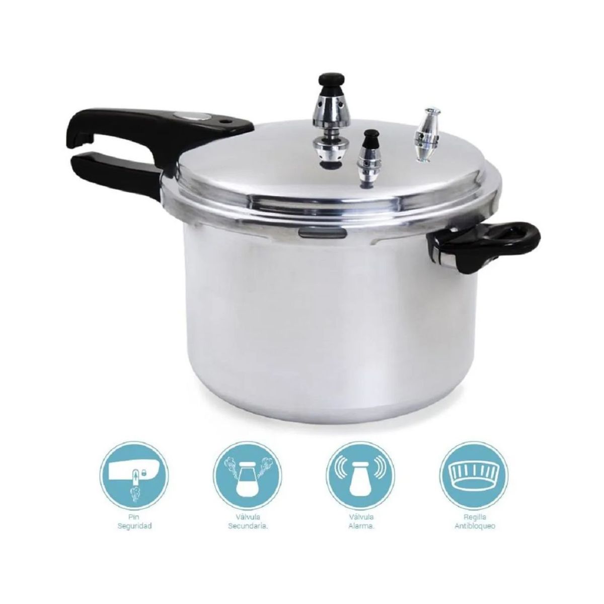 HOME ELEMENTS - Olla A Presión 42Litros Home Elements HEPC42LLSS