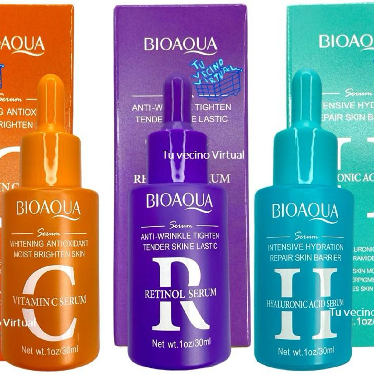 BIOAQUA - Kit X3 Serum Bioaqua