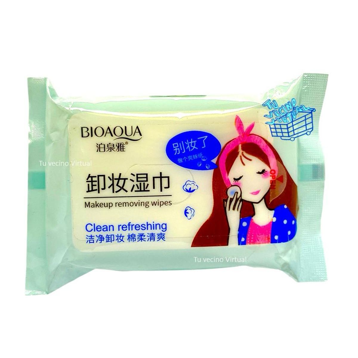 BIOAQUA - Toallitas desmaquillantes  Bioaqua