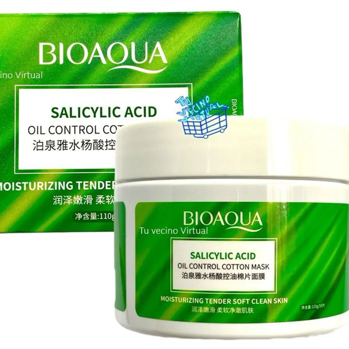 BIOAQUA - Pads de acido salicilico  Bioaqua