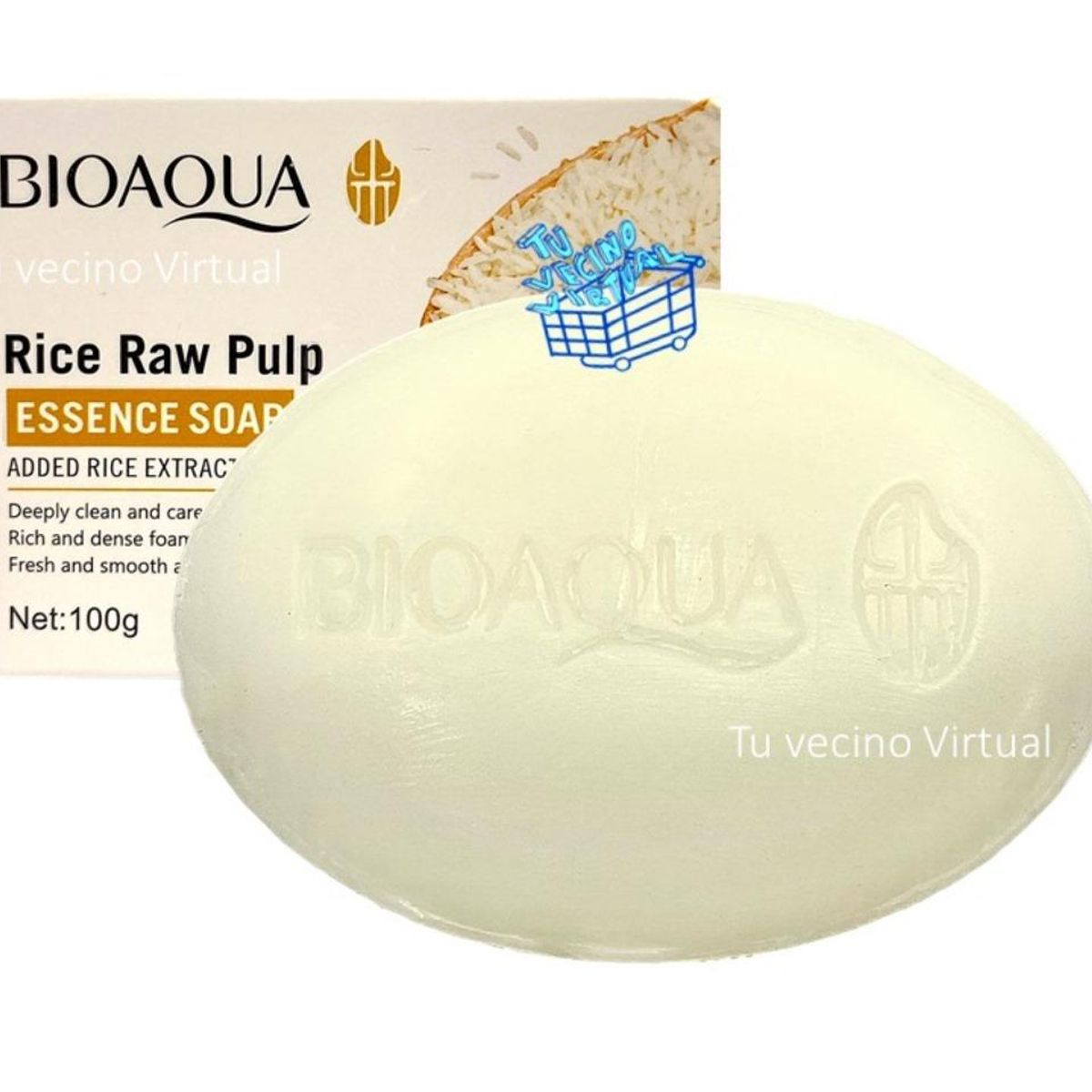 BIOAQUA - Jabon de arroz Bioaqua