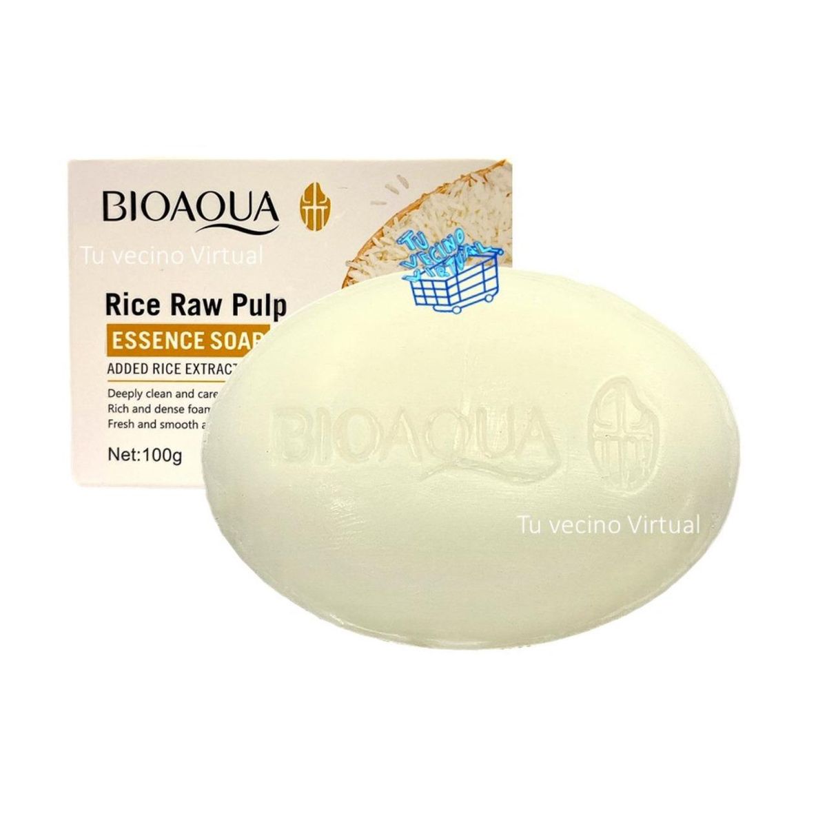 BIOAQUA - Jabon de arroz Bioaqua