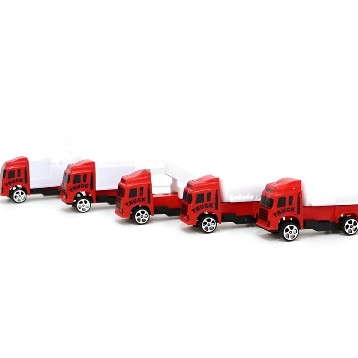 GENERICO - Carro Camion Bomberos Coleccion Niño Diversión X 5 Unidades