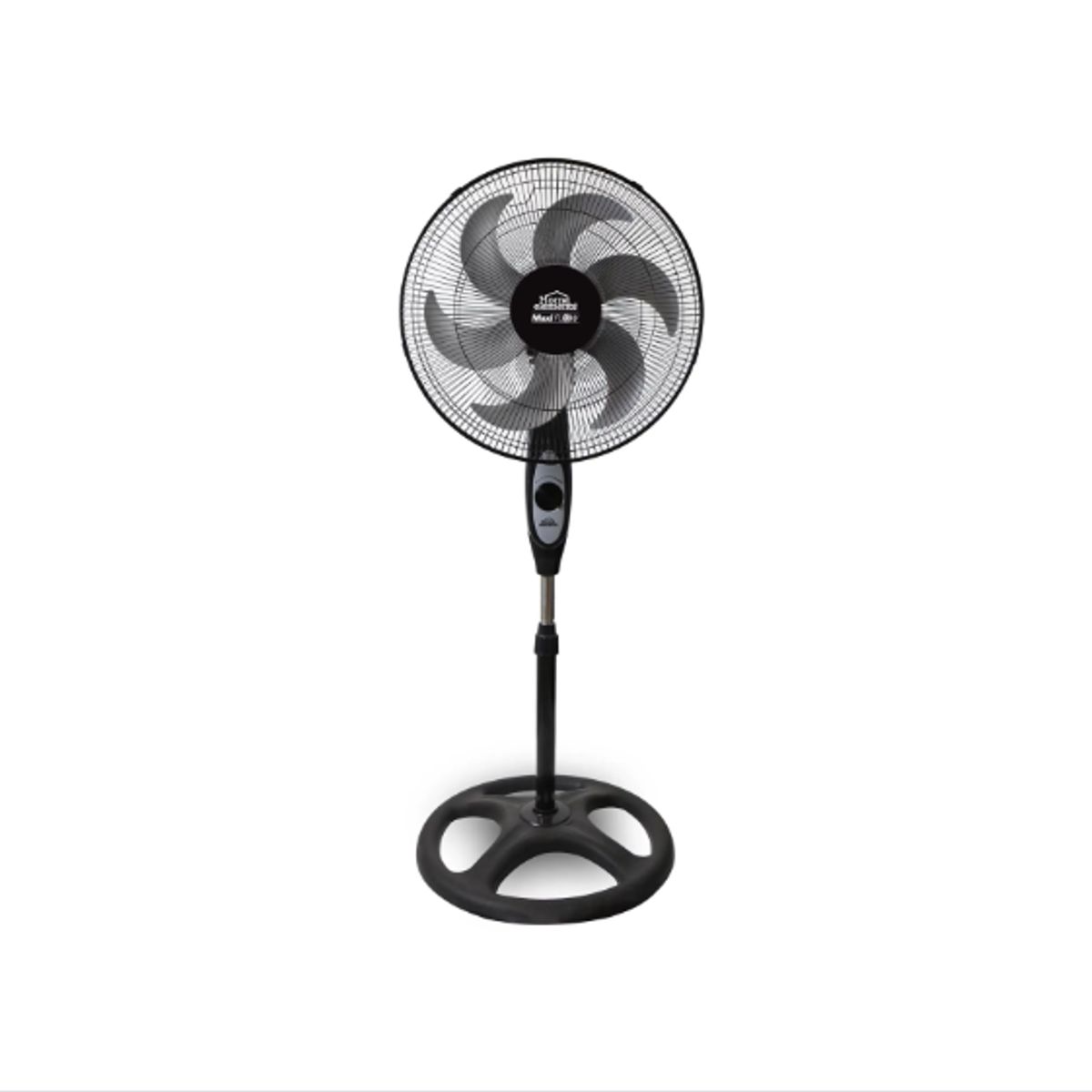HOME ELEMENTS - Ventilador Home Elements Pedestal 18 Rejilla Metálica 6 Aspas