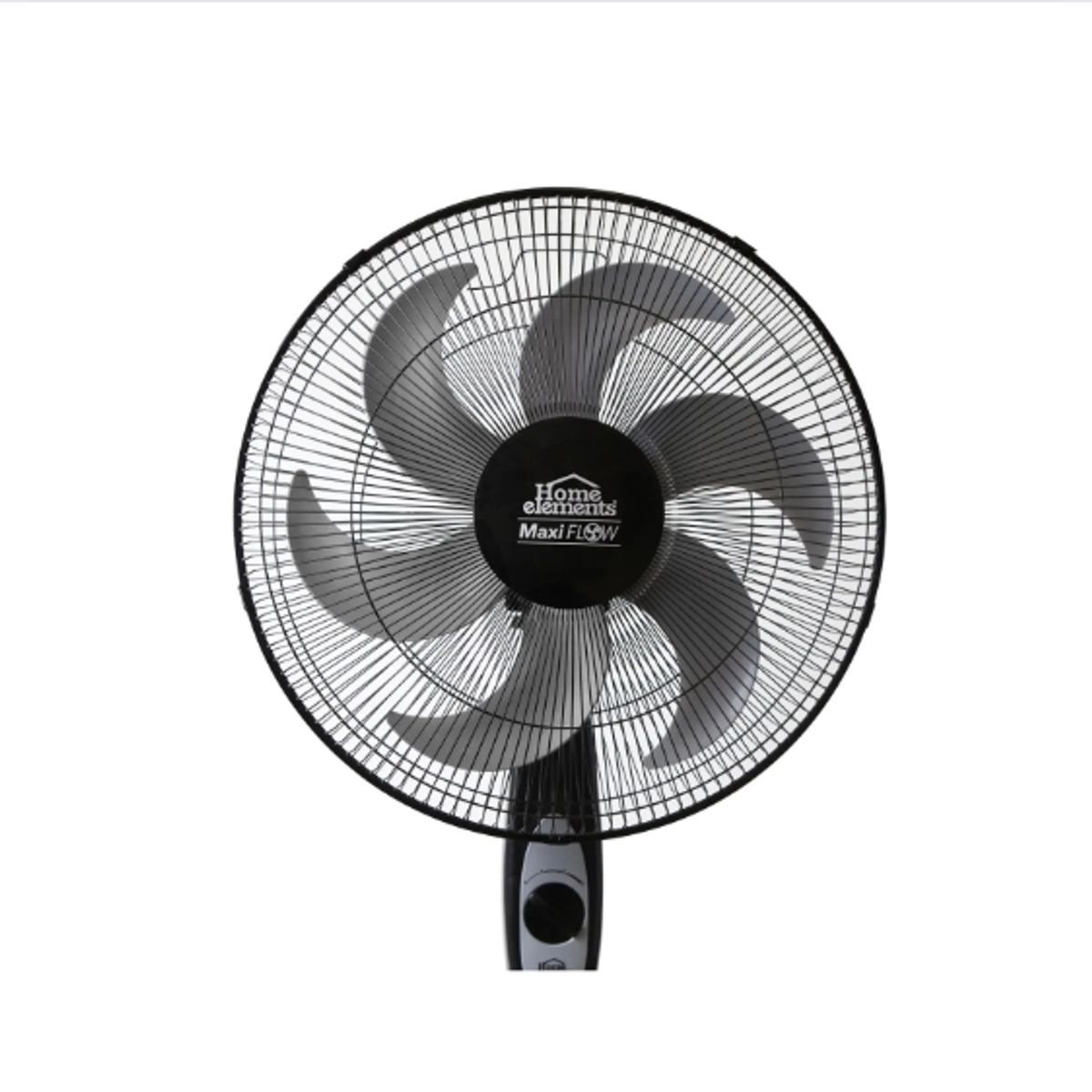 HOME ELEMENTS - Ventilador Home Elements Pedestal 18 Rejilla Metálica 6 Aspas