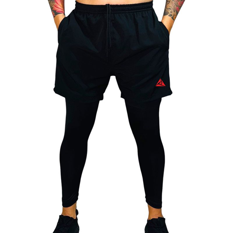 RIPPLE FT - Pantaloneta con Licra Larga 2 Bolsillos Original RIPPLE.