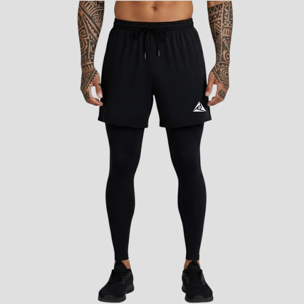 RIPPLE FT - Pantaloneta con Licra Larga 2 Bolsillos Original RIPPLE.