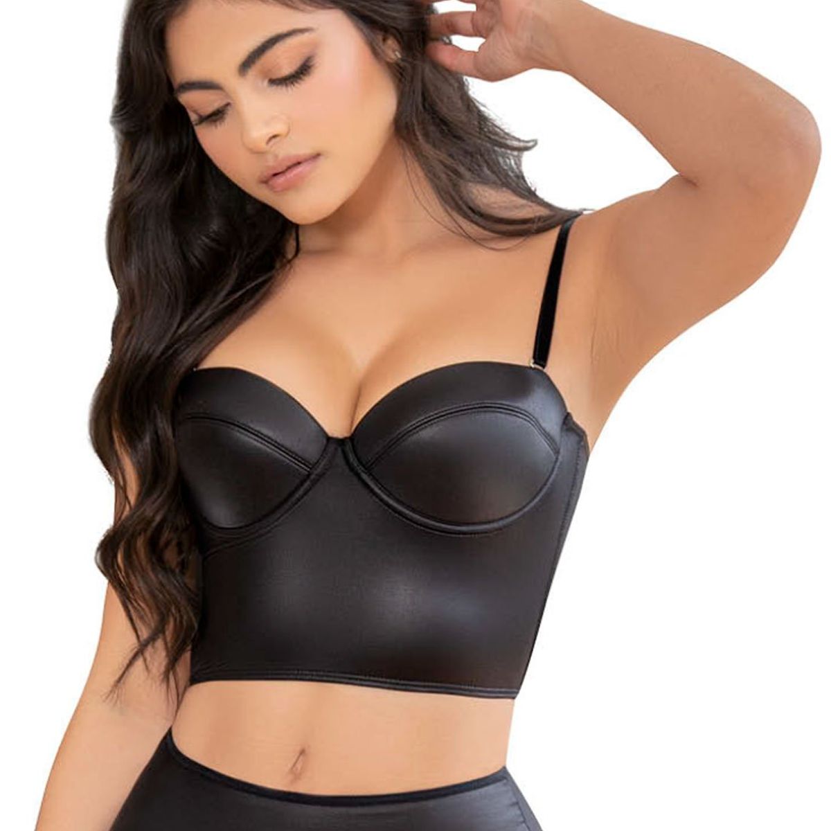 FORMAS INTIMAS - Corset Mujer Negro Fi 90694