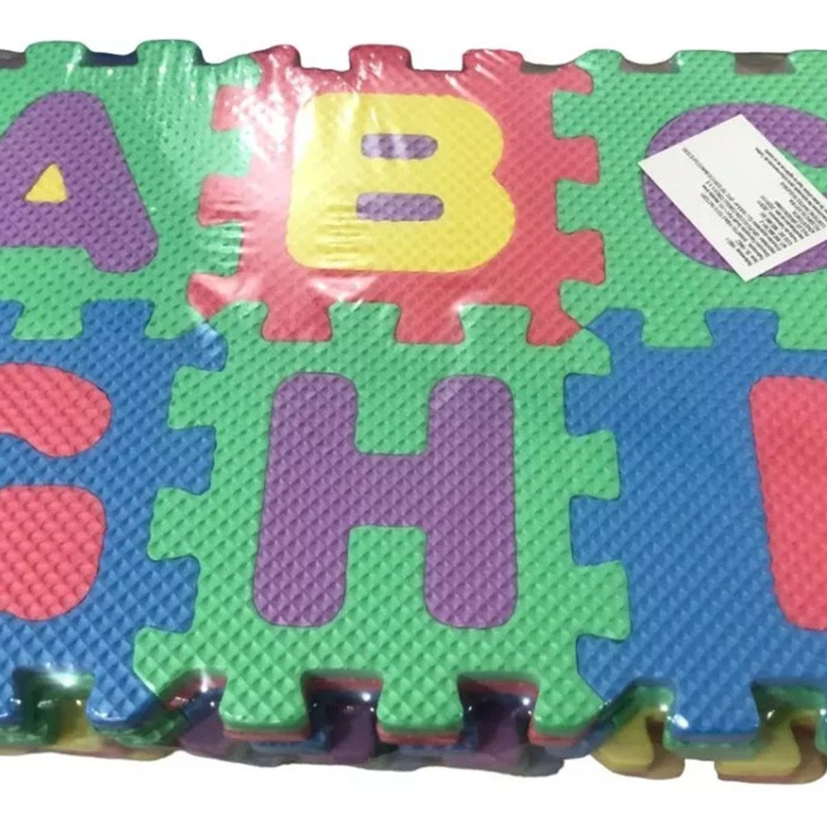 GENERICO - Tapete Rompecabezas Fomi Foamy Gateo Bebe Abecedario Numeros