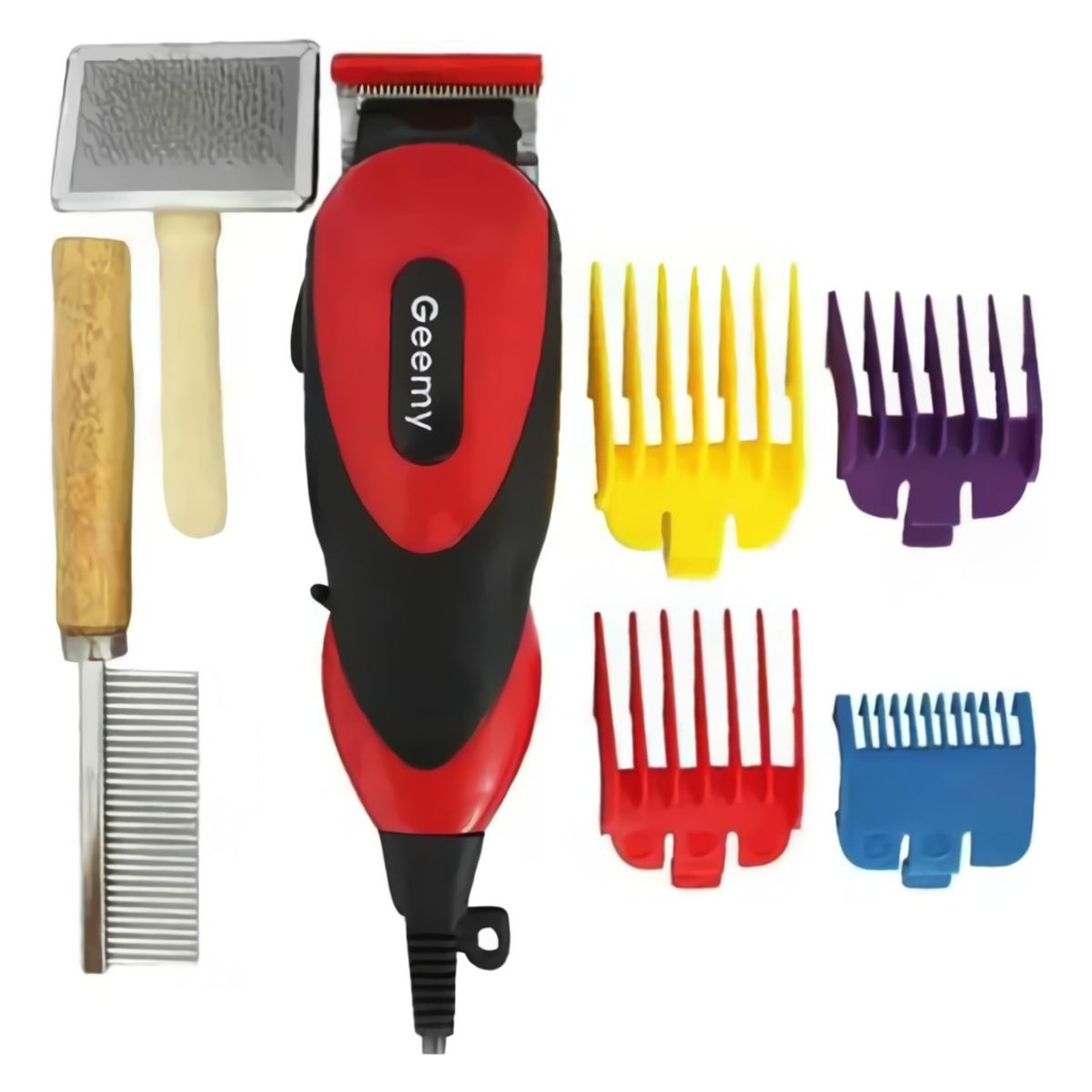 GEMEI - Maquina Peluquera Para Mascotas + Kit Gemei Gm-1023