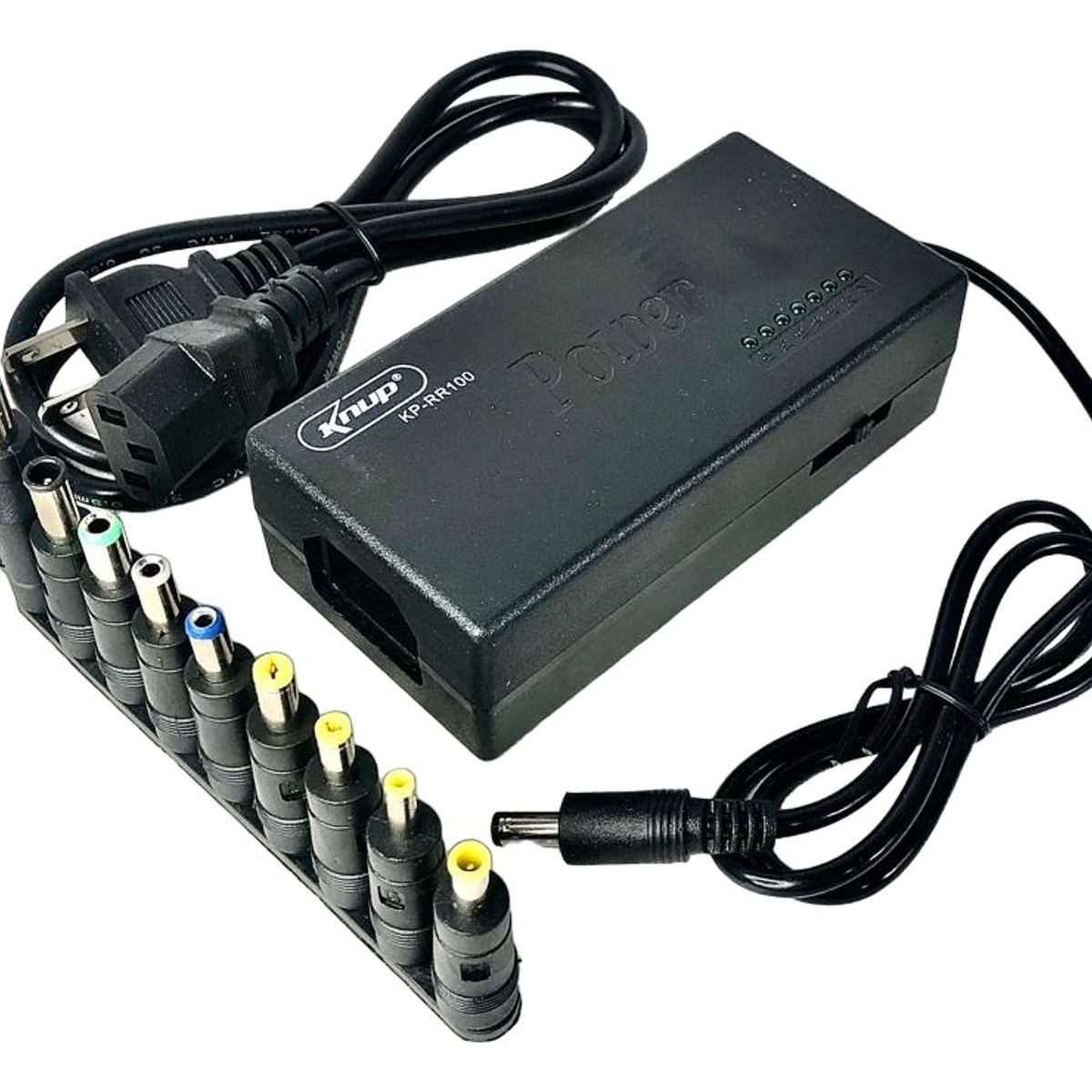 GENERICO - Cargador Portátil Universal Laptop 12 24v 9 Conectores