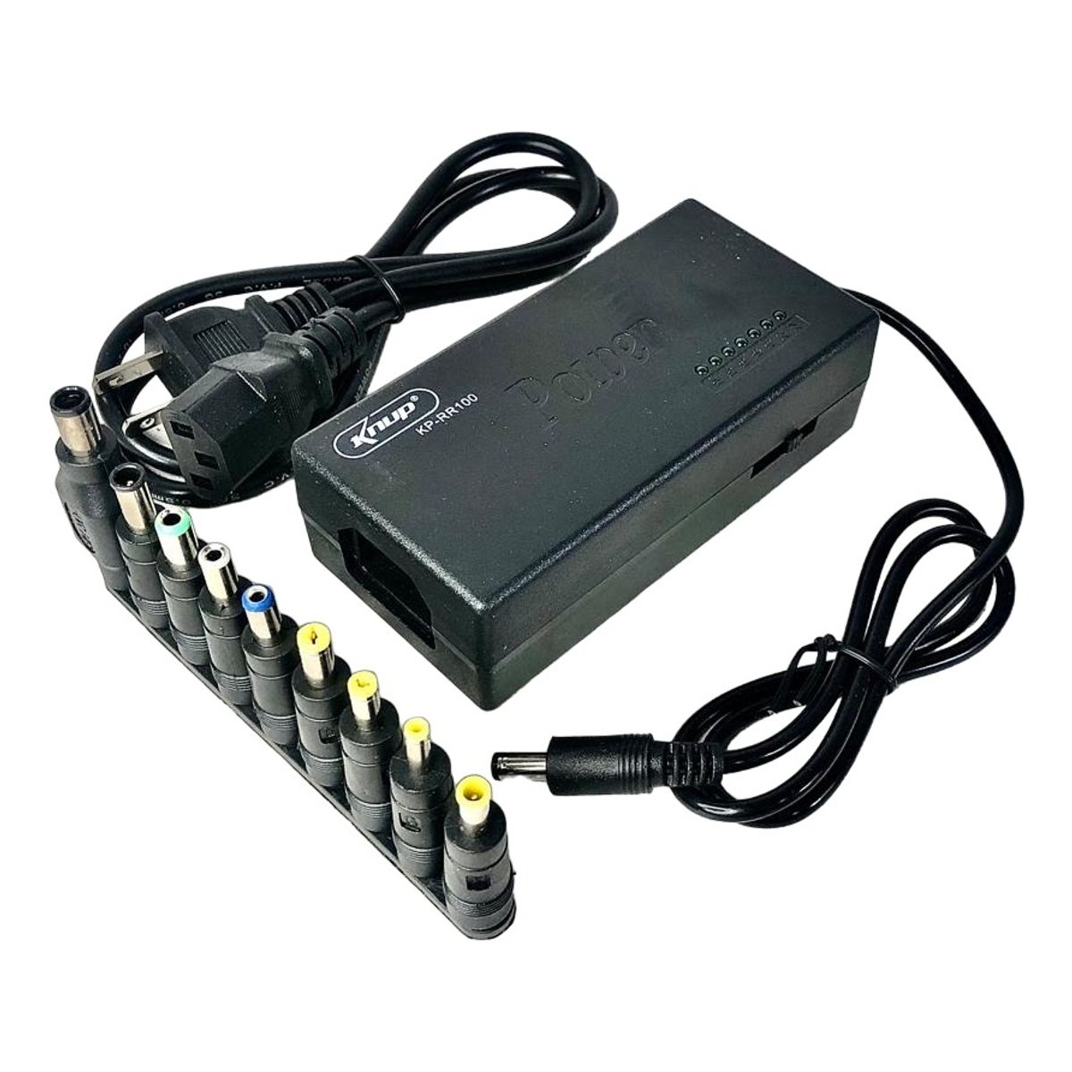 GENERICO - Cargador Portátil Universal Laptop 12 24v 9 Conectores