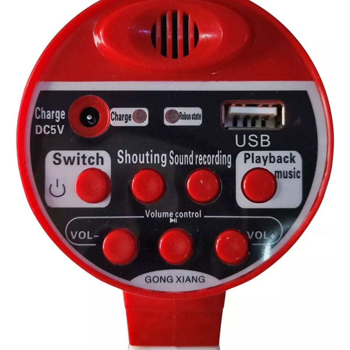 GENERICO - Megafono Sirena Perifoneo Altavoz Bocina Carro Recargable