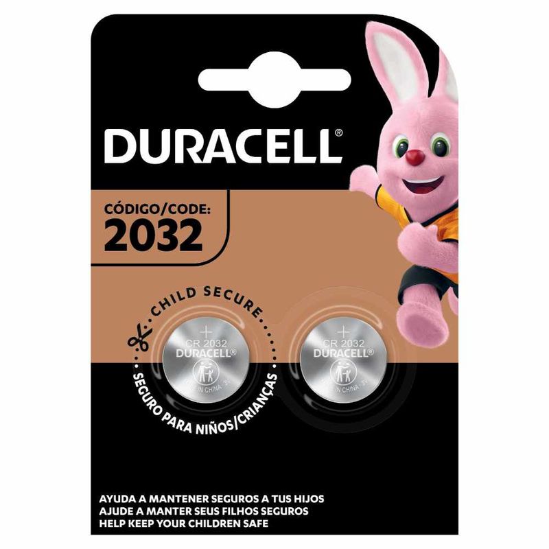 DURACELL - Pila Duracell Litio Boton 2032 X 2und