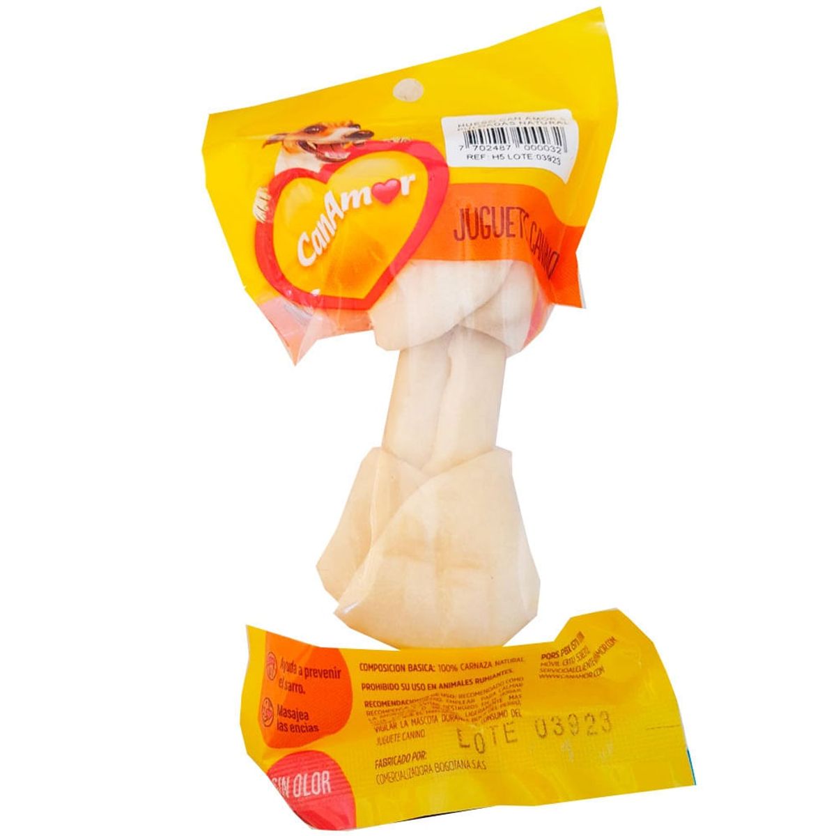 CANAMOR - Hueso Can Amor Natural X 76gr