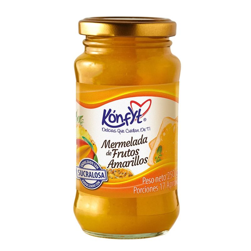 KONFYT - Mermelada Konfyt Frutos Amarillos X 250g