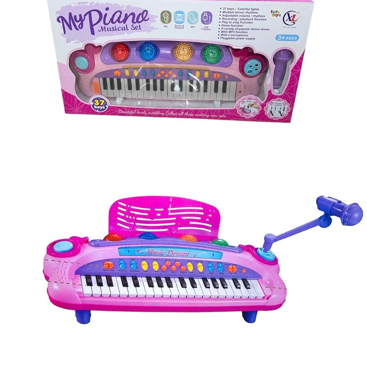 GENERICO - Piano Organeta Musical Kararaoke Mp3 Para Niñas
