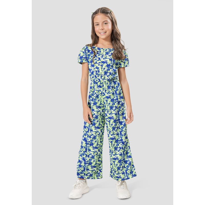 MARKETING PERSONAL - Enterizo Largo Infantil Femenino Multicolor Mp 2657