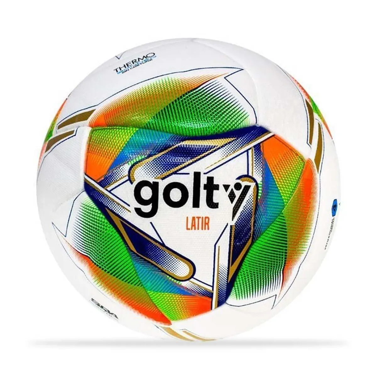 GOLTY - Balon De Futbol Pro. Golty Latir Thermobonded No.4-Blanco