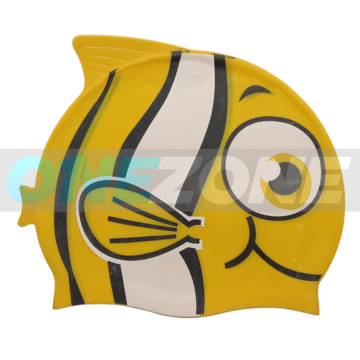 GENERAL - Gorro Natación Silicona Kids Animals 102233 Pescado/Rayas