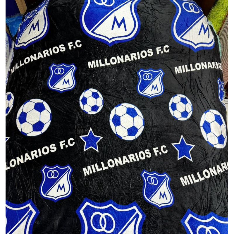GENERICO - Cobijas de Equipos  ( Millonarios)
