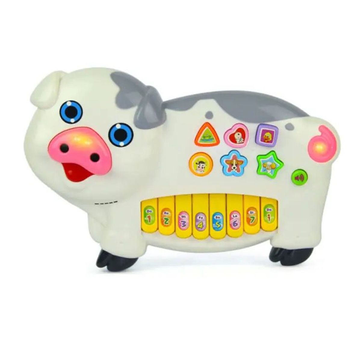LANZURY IMPORTACIONES - Piano Musical Juguete Bebes Animales Niños Luces