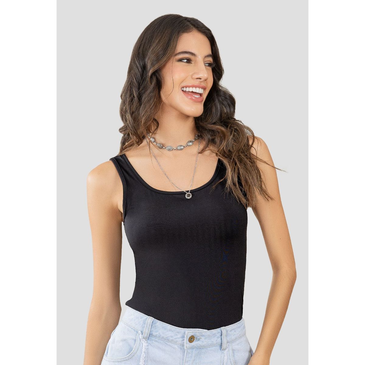 RUTTA - Blusa Mujer Negro Rutta 105046
