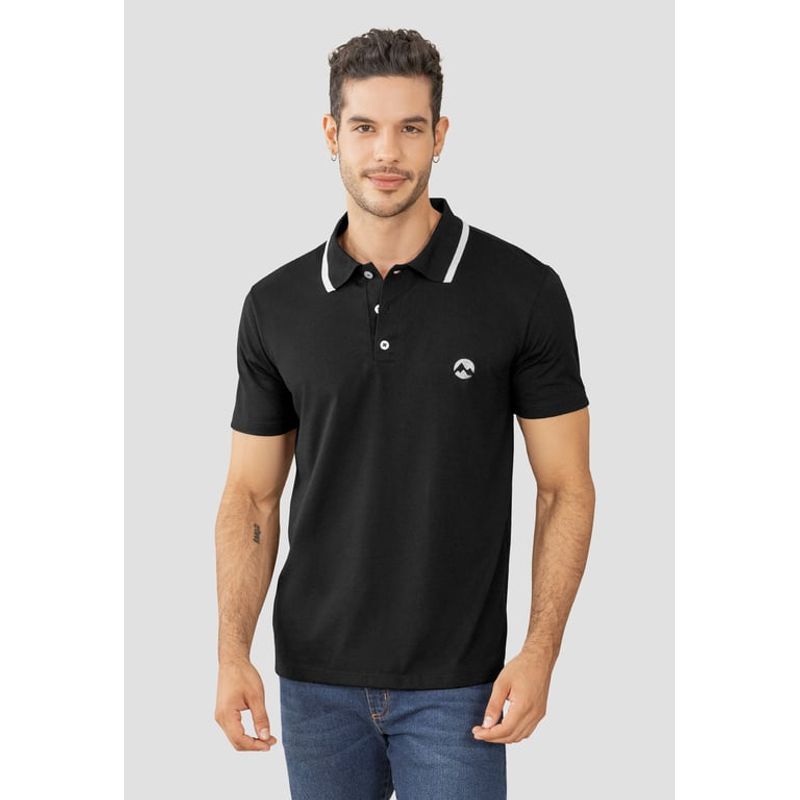 RUTTA - Polo Hombre Negro Rutta 104680