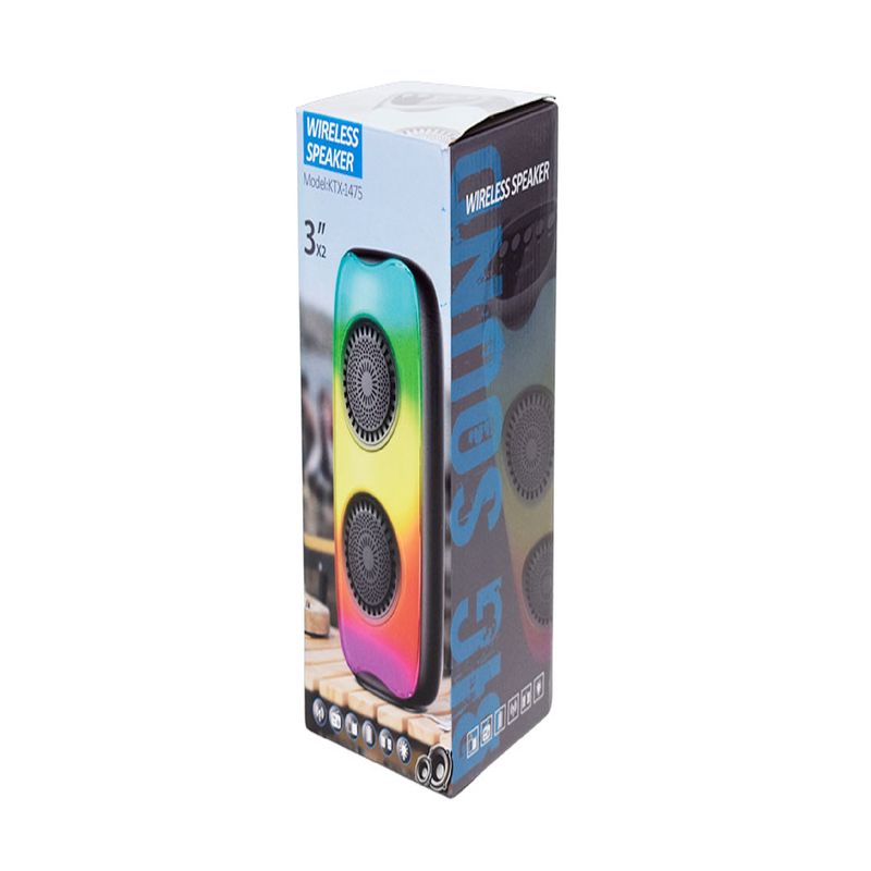 GENERICO - PARLANTE KTX-1475 3¨ DOBLE BOCINA