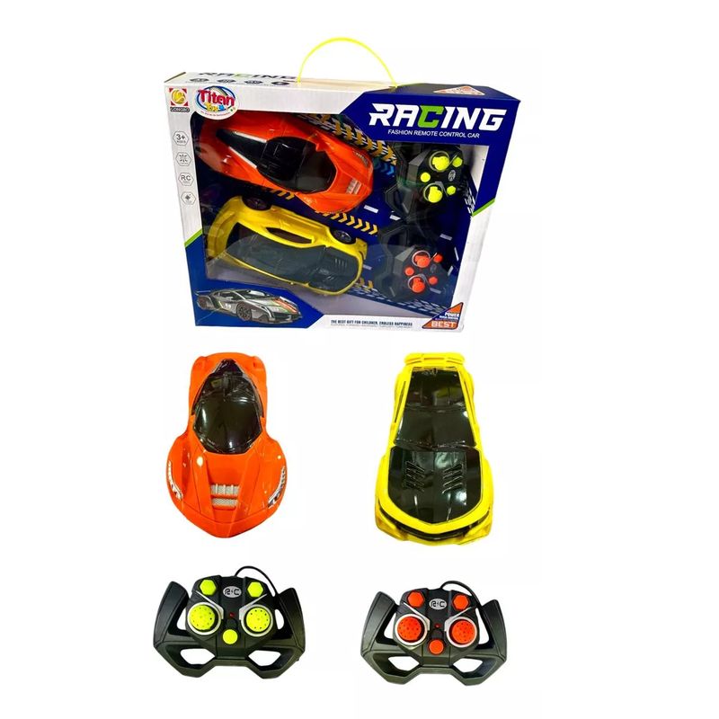 GENERICO - Duo Carros Control Remoto Con Frecuencias Diferentes