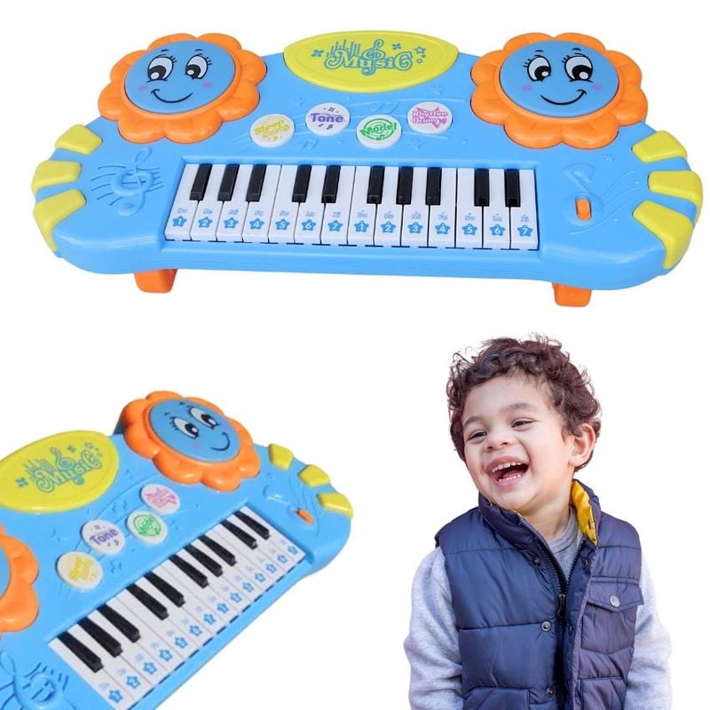 IMPORTADORA MAKA - Piano Musical Teclado Electrónico 2 En 1