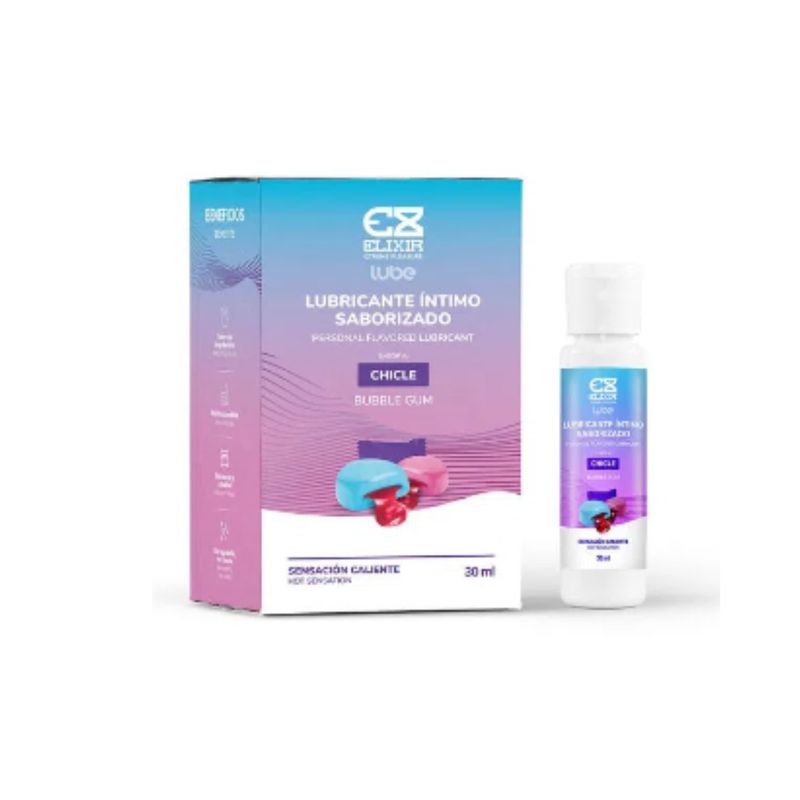 ELIXIR - Lubricante Intimo Caliente Elixir Chicle x 30ml