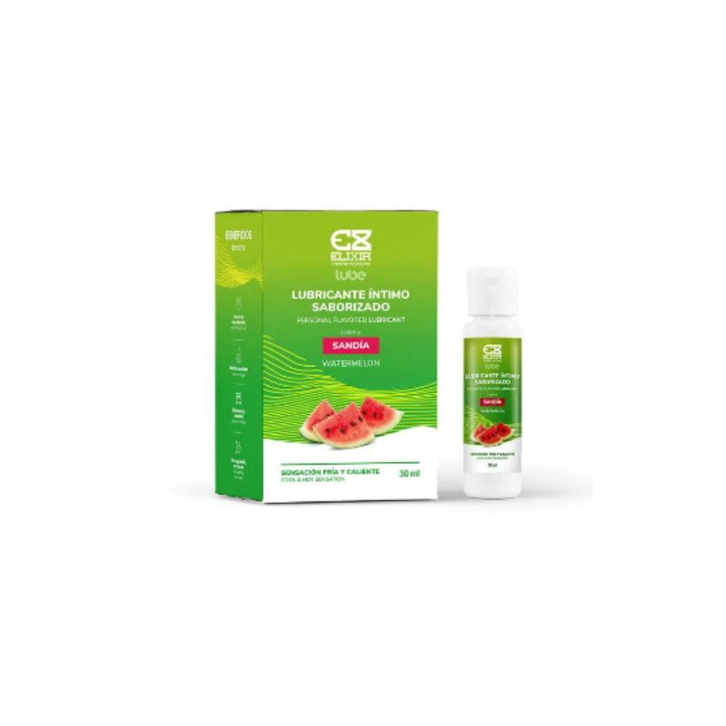 ELIXIR - Lubricante Intimo Frio caliente Elixir Sandia x 30 ml